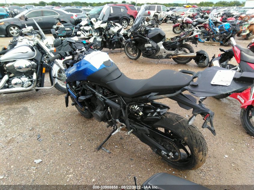2022 TRIUMPH MOTORCYCLE TIGER SPORT 660 SMTL20UL4NTAX7170