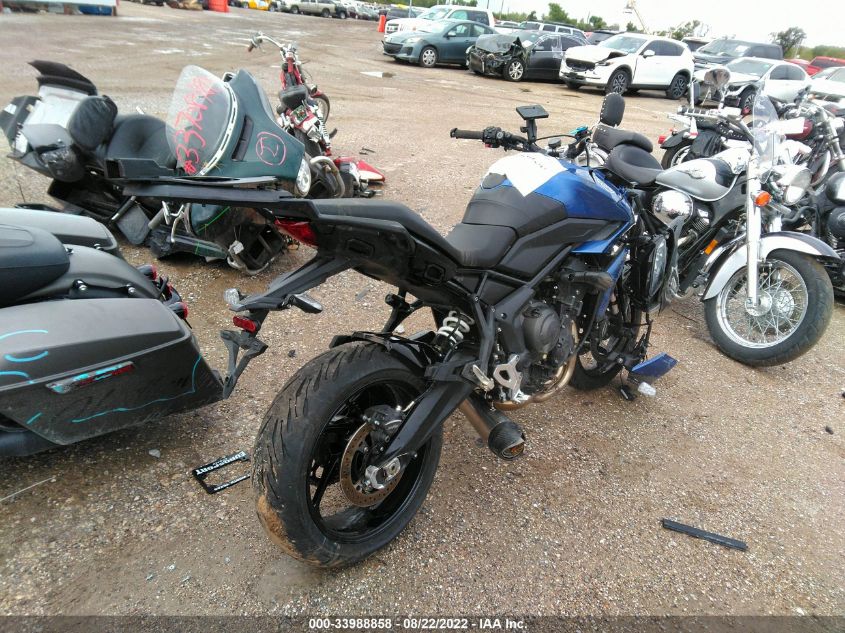2022 TRIUMPH MOTORCYCLE TIGER SPORT 660 SMTL20UL4NTAX7170