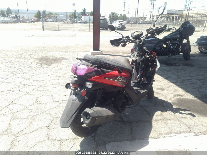 2018 YAMAHA YW125 RKRSEB1Y2JA002380