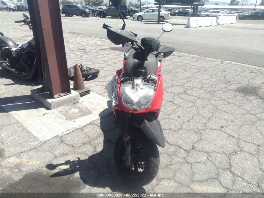 2018 YAMAHA YW125 RKRSEB1Y2JA002380