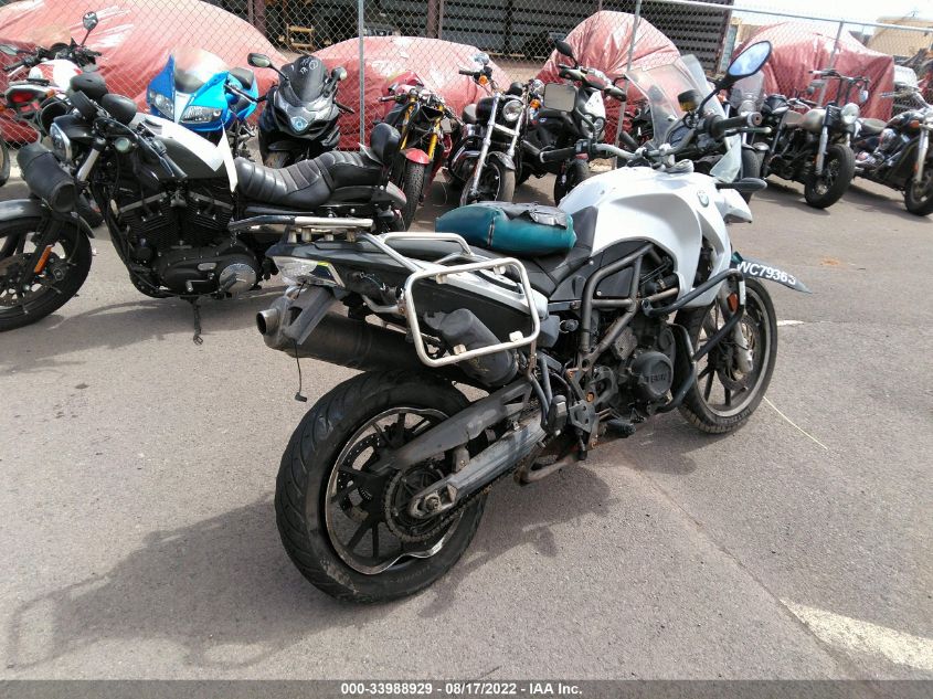 2011 BMW F650 GS WB1022805BZ062046