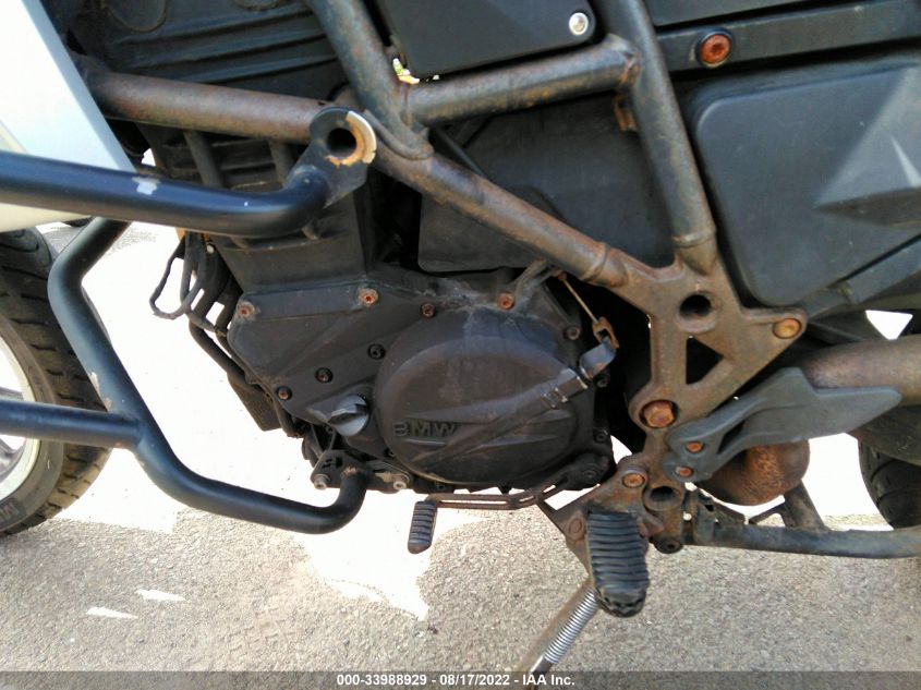 2011 BMW F650 GS WB1022805BZ062046