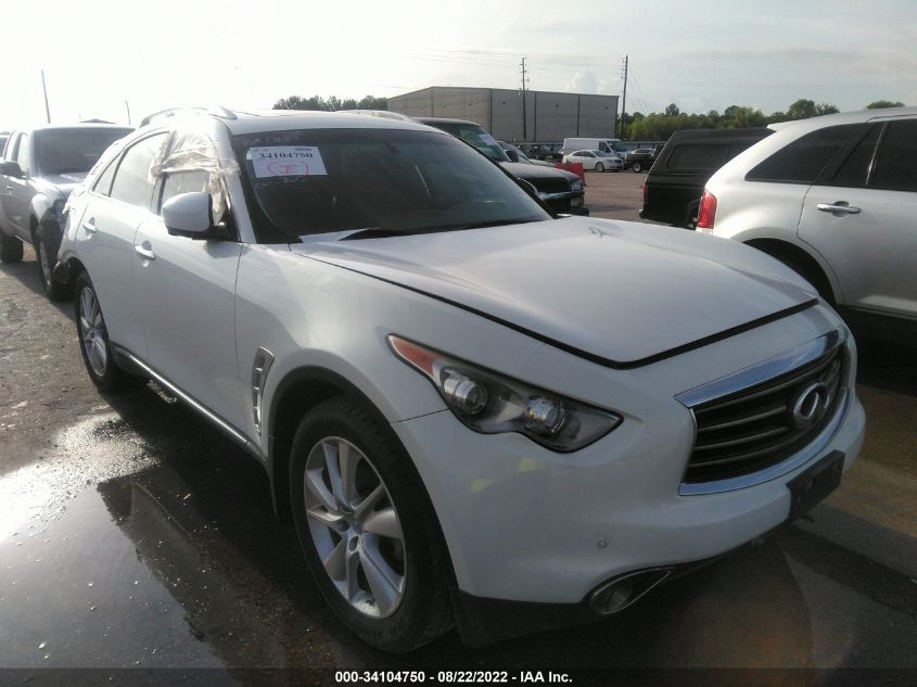 2013 INFINITI FX37 JN8CS1MU6DM141779