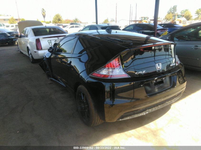 2015 HONDA CR-Z JHMZF1D41FS002697