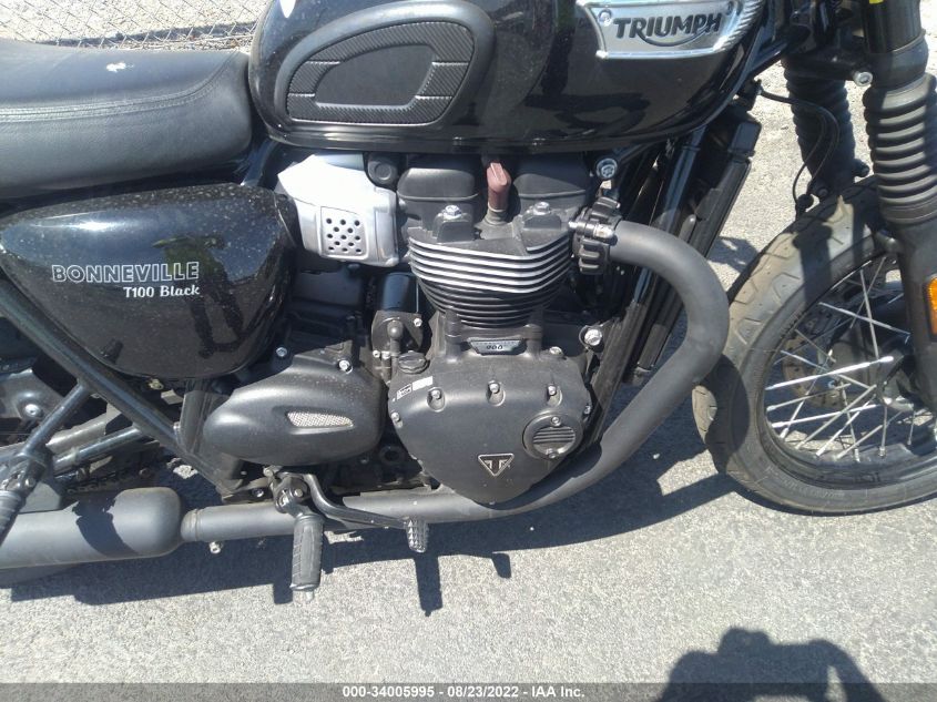 2020 TRIUMPH MOTORCYCLE BONNEVILLE T100 SMTD10GN8LT957481