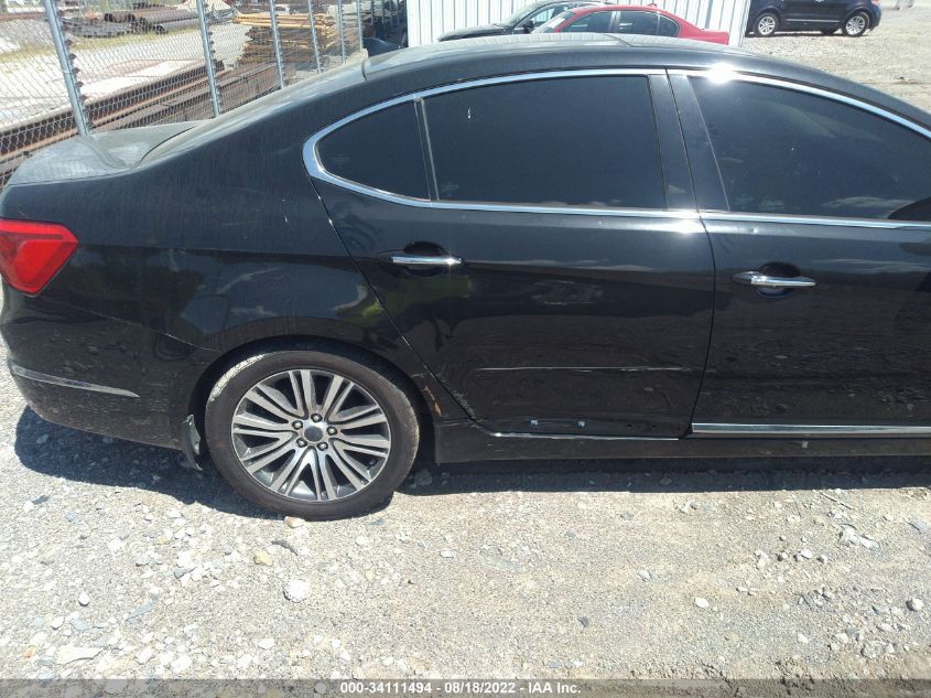 2014 KIA CADENZA PREMIUM KNALN4D70E5138559