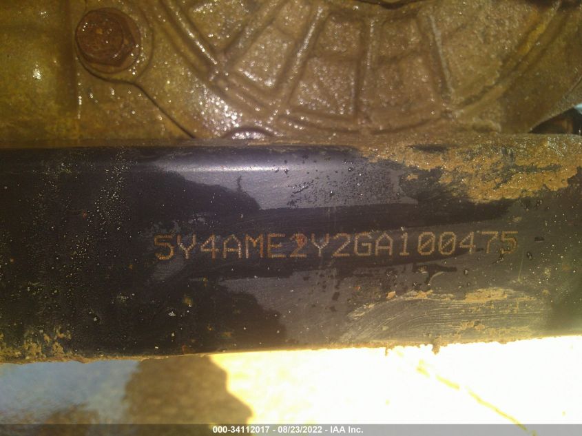 2016 YAMAHA YXE700 ES/SE 5Y4AME2Y2GA100475