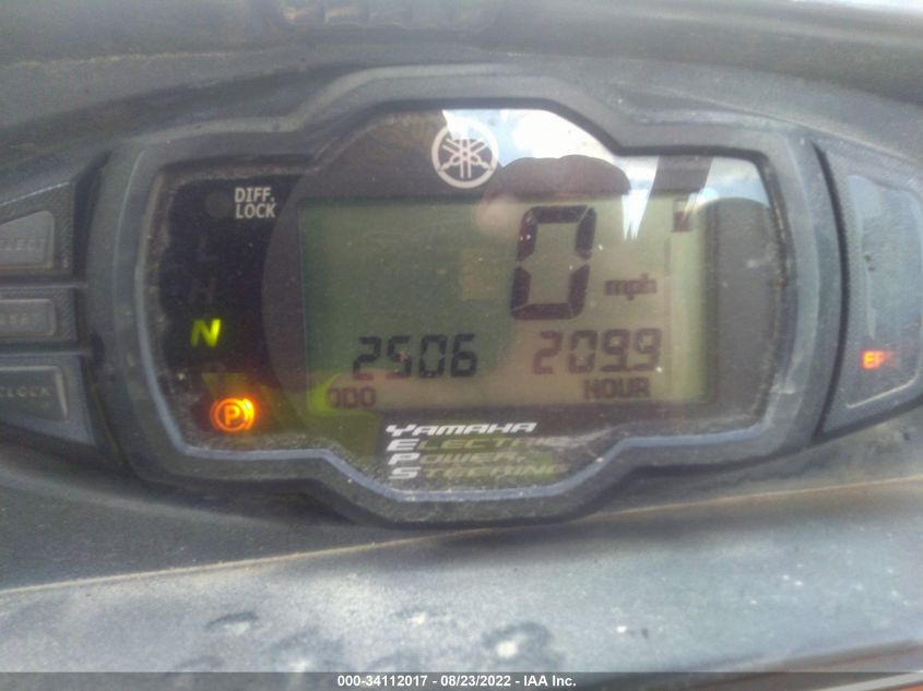 2016 YAMAHA YXE700 ES/SE 5Y4AME2Y2GA100475