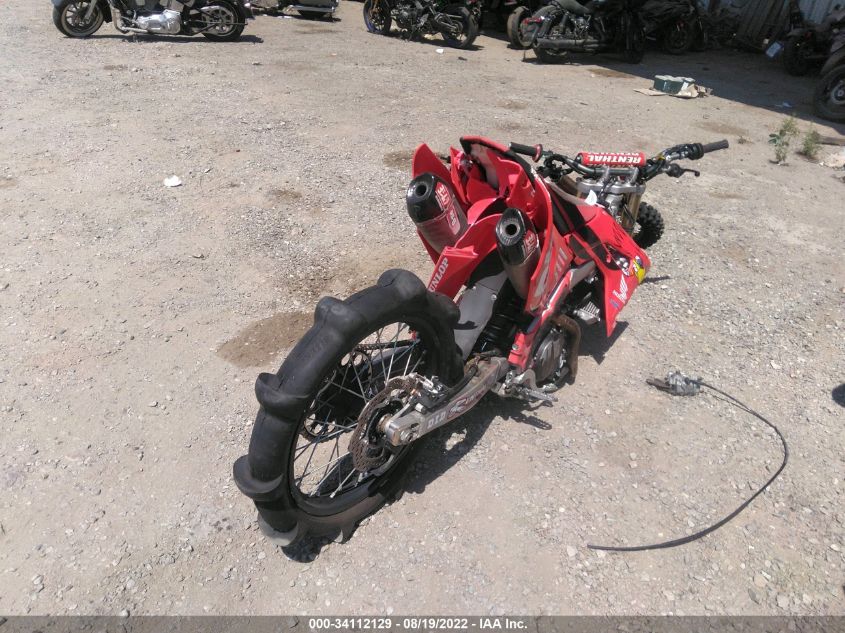 2018 HONDA CRF450 R JH2PE0733JK103524