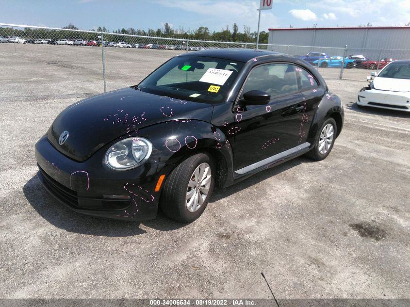 2013 VOLKSWAGEN BEETLE COUPE 2.5L 3VWFP7AT4DM671534