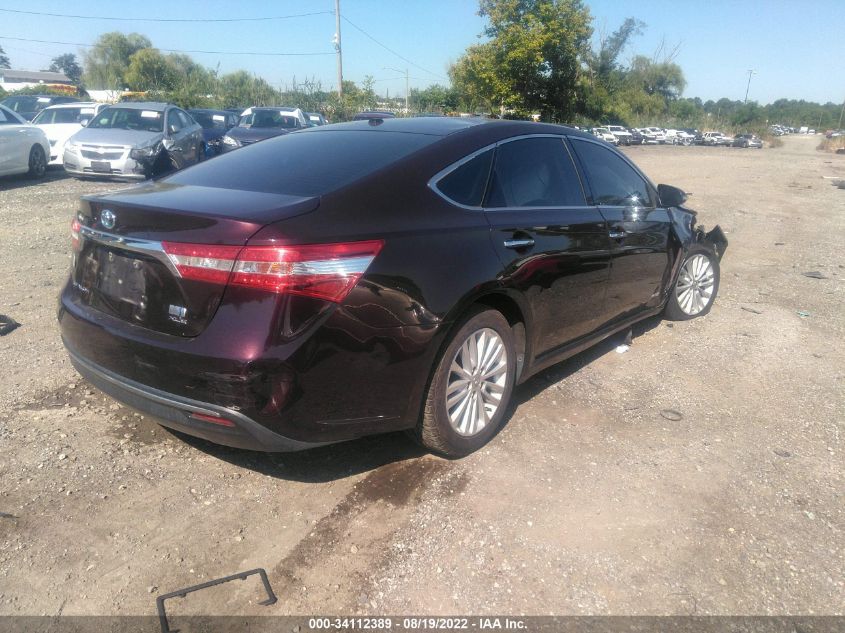 2013 TOYOTA AVALON HYBRID XLE PREMIUM 4T1BD1EBXDU005195