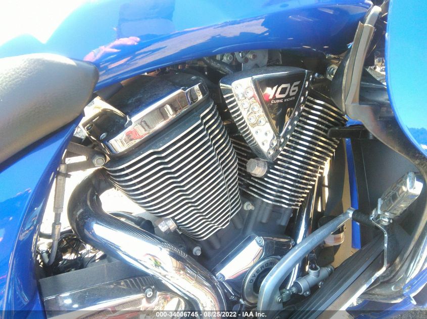 2013 VICTORY MOTORCYCLES CROSS COUNTRY TOUR 5VPTW36N5D3026745
