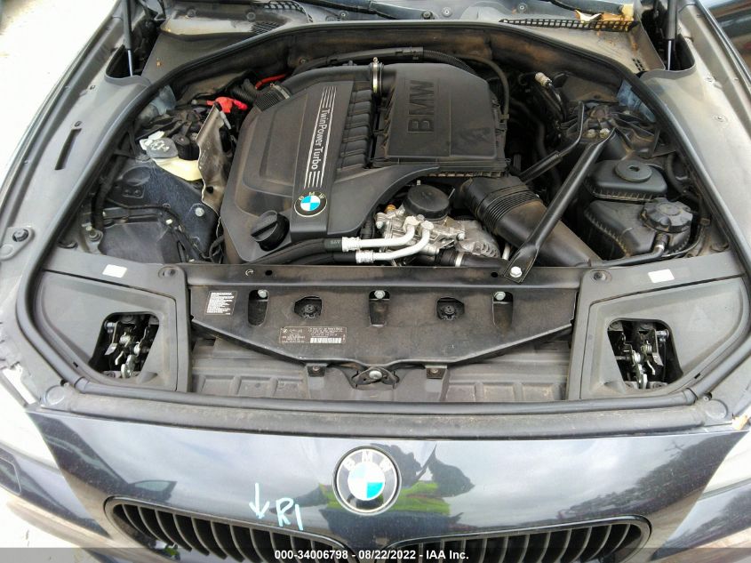 2013 BMW 5 SERIES 535I WBAFR7C57DC826491