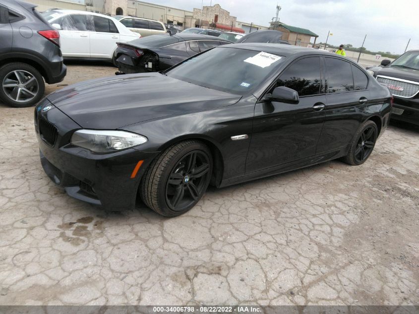 2013 BMW 5 SERIES 535I WBAFR7C57DC826491