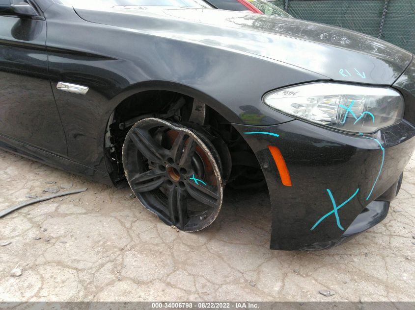 2013 BMW 5 SERIES 535I WBAFR7C57DC826491