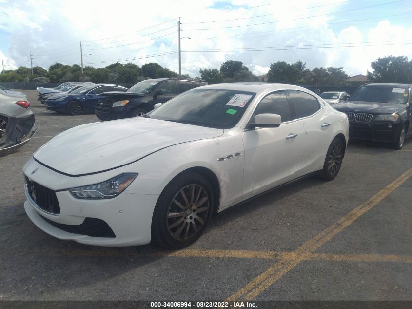 2014 MASERATI GHIBLI S Q4 ZAM57RTA5E1099633