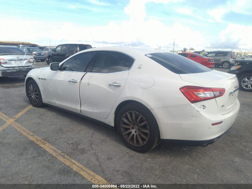 2014 MASERATI GHIBLI S Q4 ZAM57RTA5E1099633