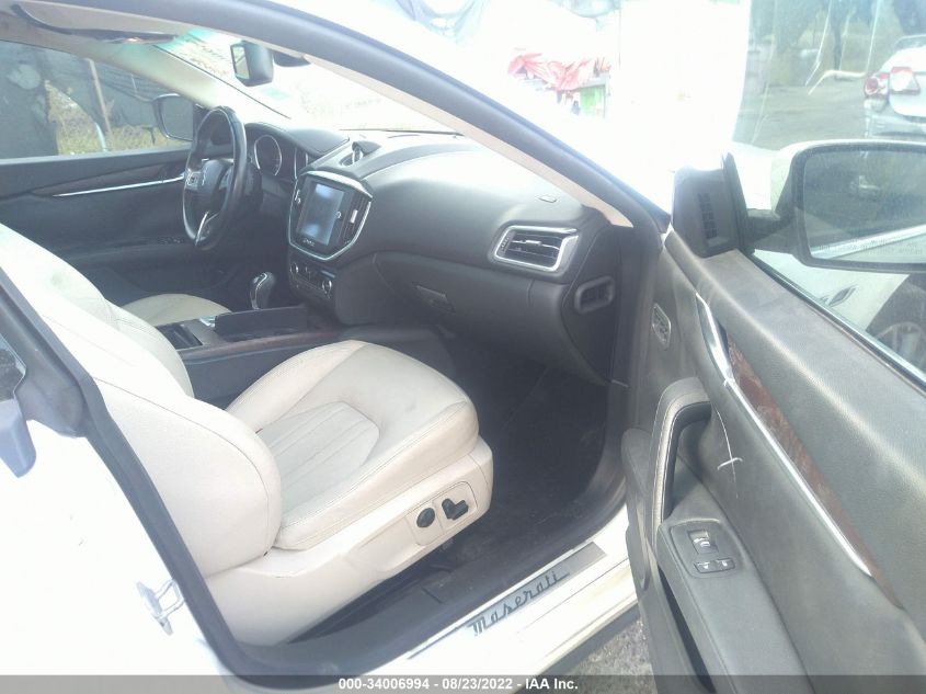 2014 MASERATI GHIBLI S Q4 ZAM57RTA5E1099633