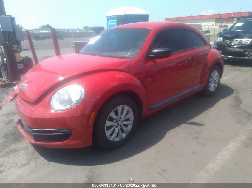 2014 VOLKSWAGEN BEETLE COUPE 1.8T ENTRY 3VWF17ATXEM638282
