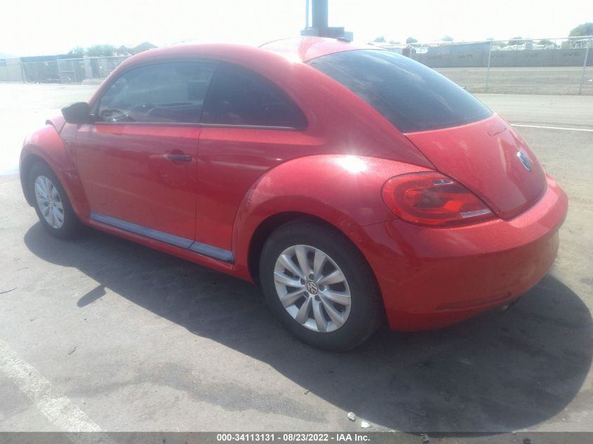 2014 VOLKSWAGEN BEETLE COUPE 1.8T ENTRY 3VWF17ATXEM638282