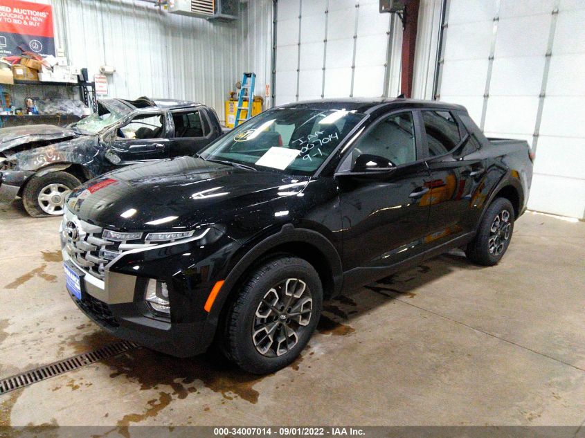 2022 HYUNDAI SANTA CRUZ SEL 5NTJBDAE4NH029285