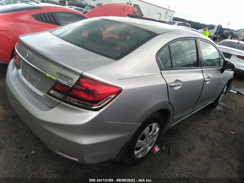 2015 HONDA CIVIC LX - 19XFB2F52FE267921