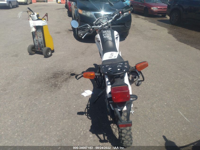 2008 YAMAHA XT250 JYADG19E28A003114