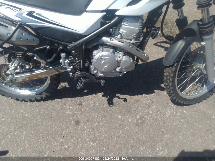 2008 YAMAHA XT250 JYADG19E28A003114