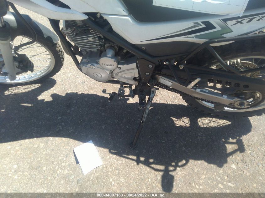 2008 YAMAHA XT250 JYADG19E28A003114