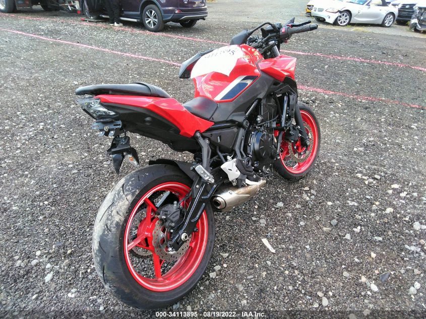 2022 KAWASAKI ER650 K ML5EREK13NDA66327