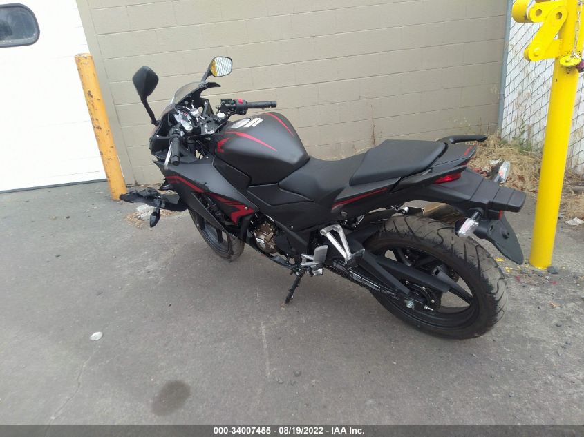 2021 HONDA CBR300 R MLHNC510XM5700350