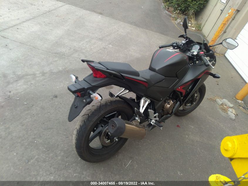 2021 HONDA CBR300 R MLHNC510XM5700350