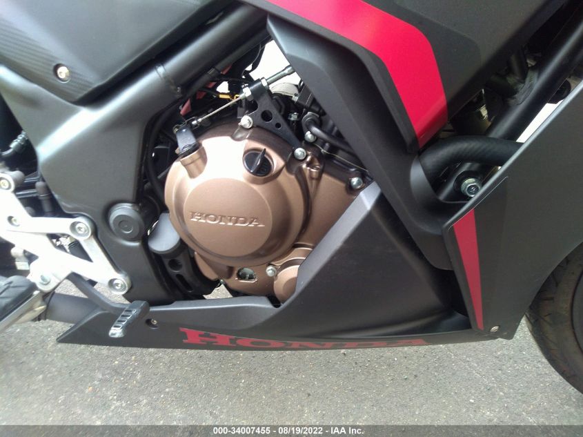 2021 HONDA CBR300 R MLHNC510XM5700350