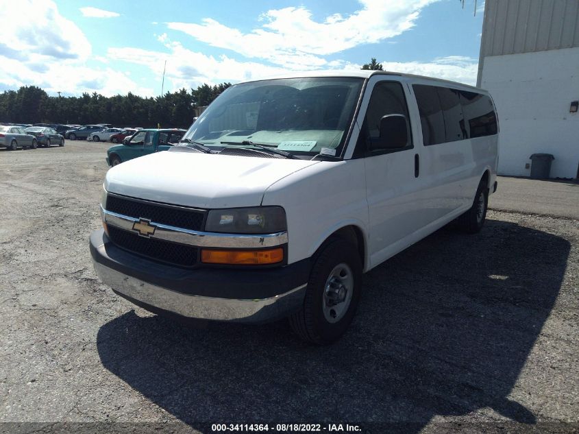 2014 CHEVROLET EXPRESS PASSENGER LT 1GAZG1FA3E1103674