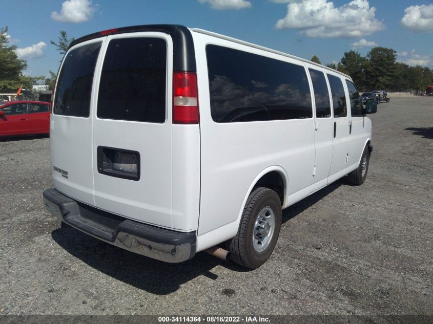 2014 CHEVROLET EXPRESS PASSENGER LT 1GAZG1FA3E1103674