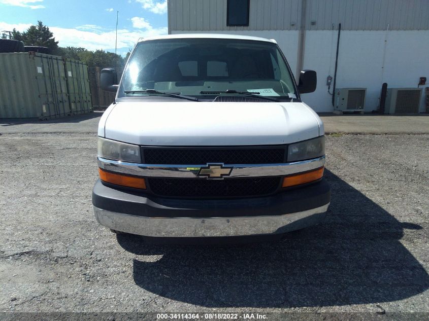 2014 CHEVROLET EXPRESS PASSENGER LT 1GAZG1FA3E1103674