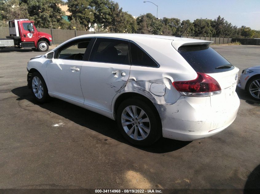 2015 TOYOTA VENZA LE/XLE 4T3ZA3BB9FU095859