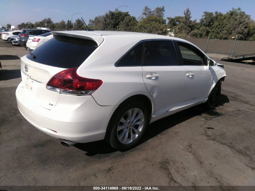 2015 TOYOTA VENZA LE/XLE 4T3ZA3BB9FU095859