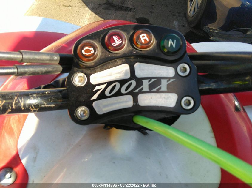 2008 HONDA TRX 700 XX JH2TE360X8K005561