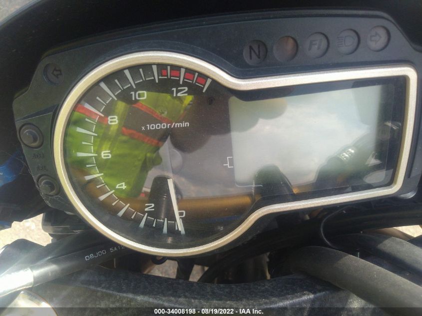 2015 SUZUKI GSX-S750 JS1GR7NA9F2100829