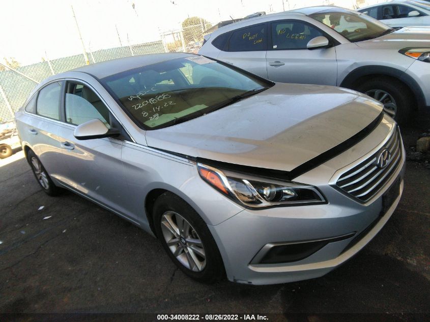 VIN 5NPE24AF7HH585457 2017 HYUNDAI SONATA no.1