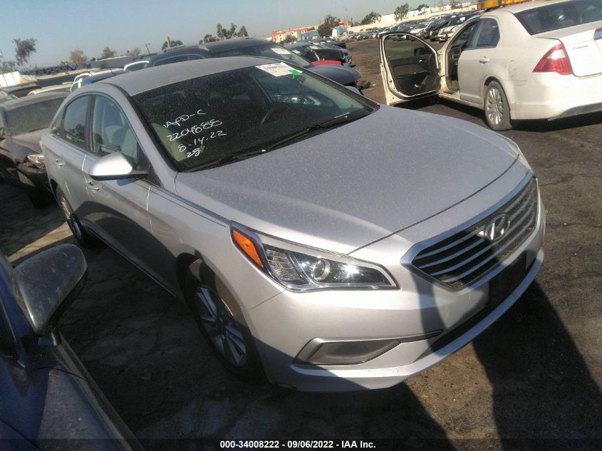 2017 HYUNDAI SONATA 2.4L - 5NPE24AF7HH585457