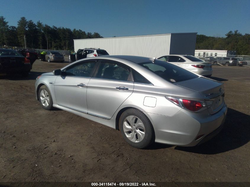 2013 HYUNDAI SONATA HYBRID KMHEC4A40DA070969