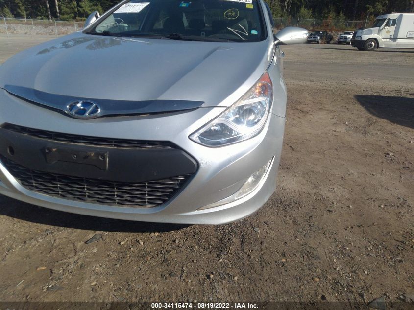 2013 HYUNDAI SONATA HYBRID KMHEC4A40DA070969