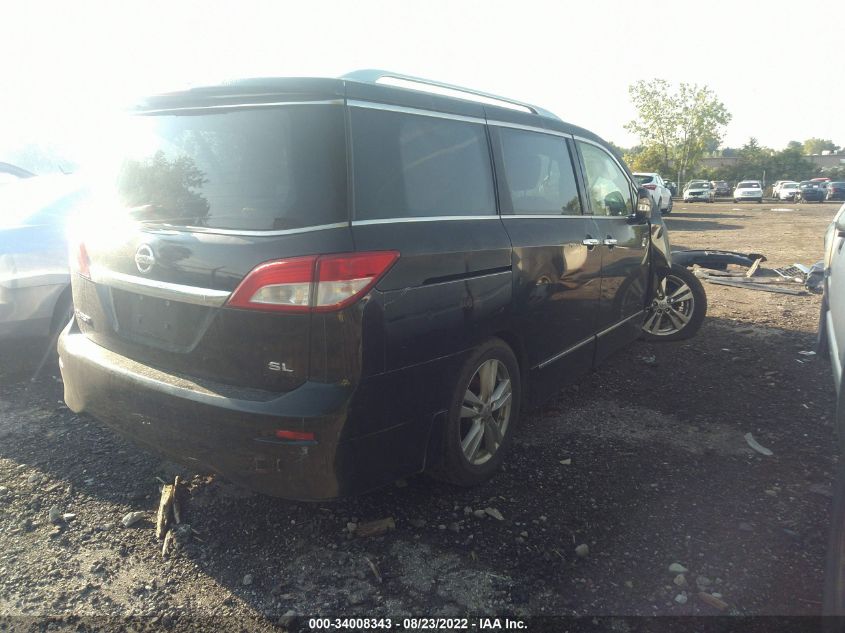 2015 NISSAN QUEST SL JN8AE2KP1F9120247