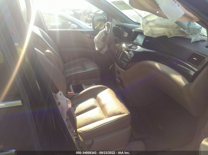 2015 NISSAN QUEST SL JN8AE2KP1F9120247
