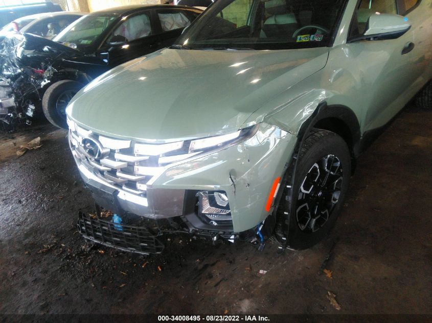 2022 HYUNDAI SANTA CRUZ SEL 5NTJCDAE8NH017377