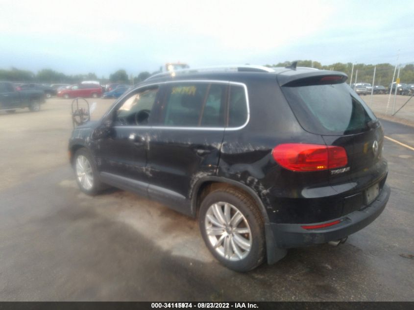 2015 VOLKSWAGEN TIGUAN SEL WVGBV7AX3FW559574