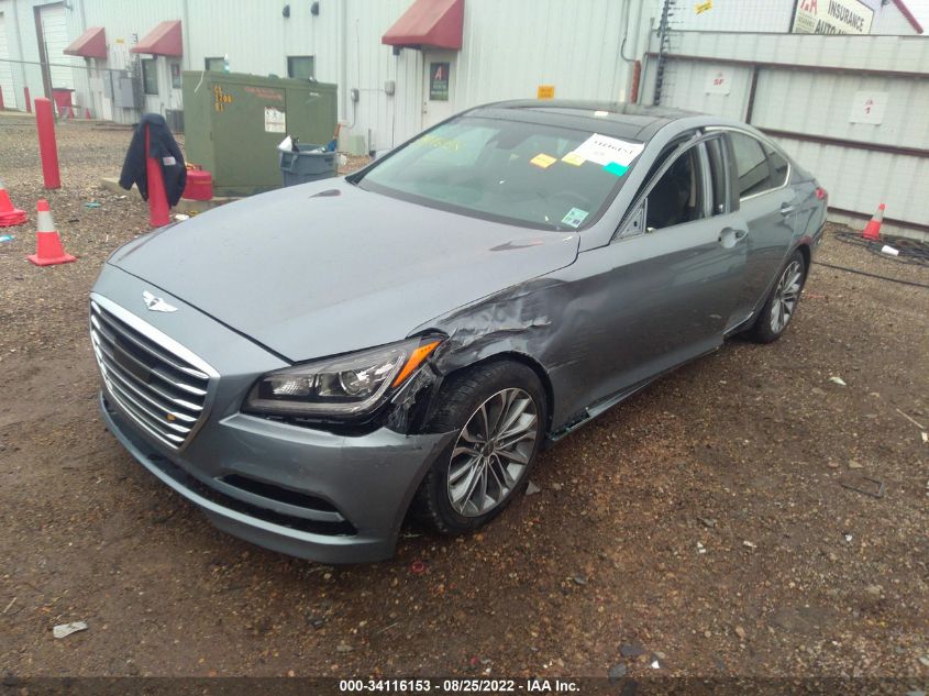 2015 HYUNDAI GENESIS 3.8L KMHGN4JE8FU071588