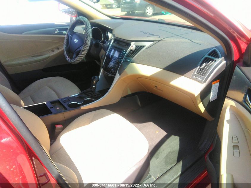 2013 HYUNDAI SONATA HYBRID KMHEC4A44DA065077